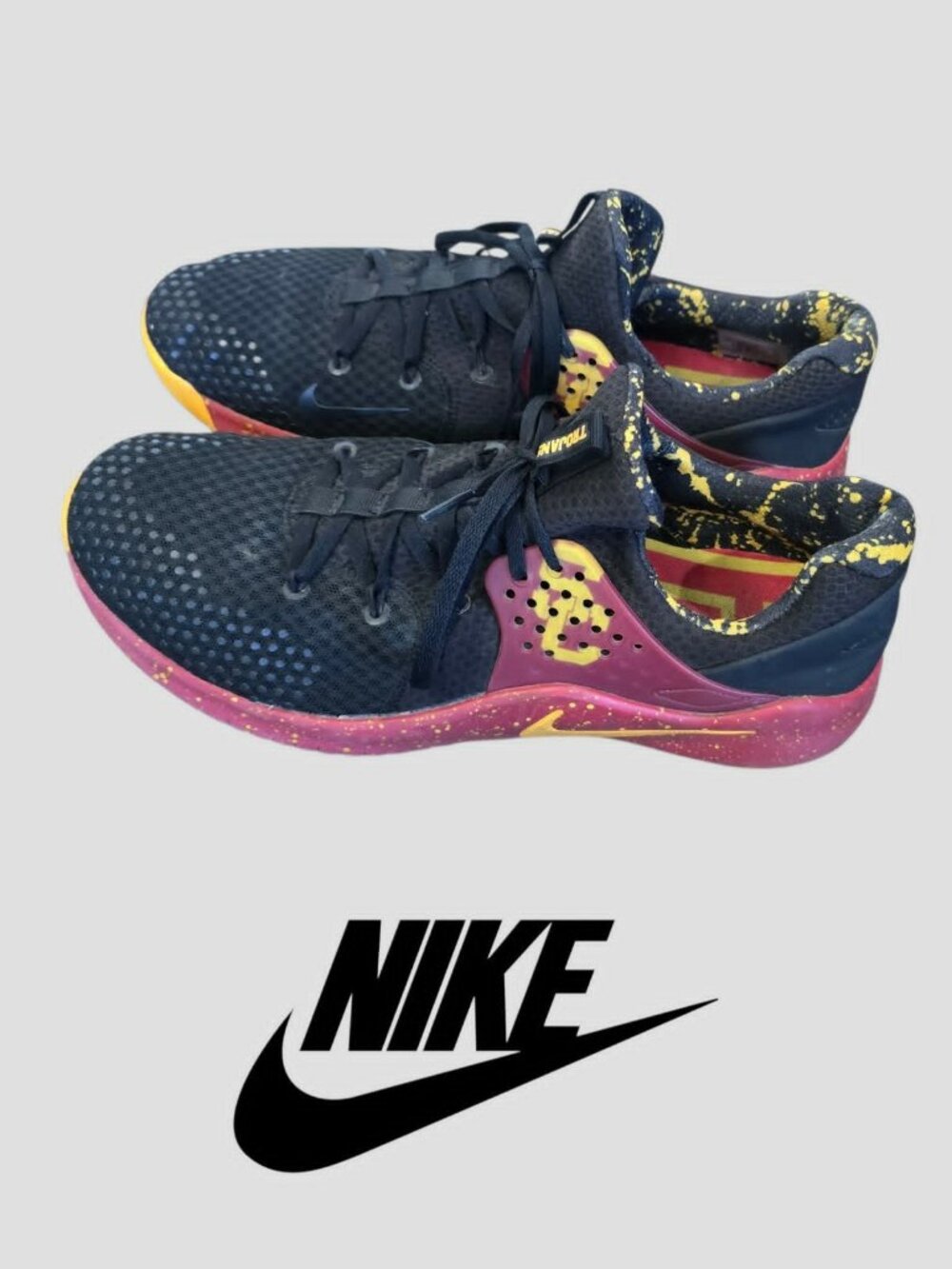 Nike Free TR V8 USC Trojans   Cardinal Athletic Training Sneakers Shoes Men 12